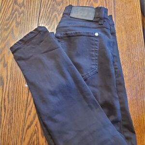 Baldwin black denim the Henley slim leg